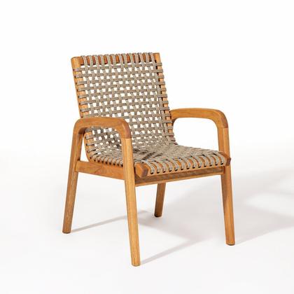 Imagem de Conjunto 2 Bancos 2 Cadeiras 1 Mesa 180cm - Varanda Coberta/área Gourmet Traço