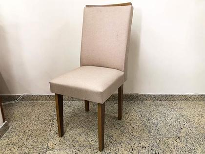 Conjunto 2 Cadeiras de Jantar Bege 07 Lunara - Alpoim Imagem de Conjunto 2 Cadeiras de Jantar Bege 07 Lunara