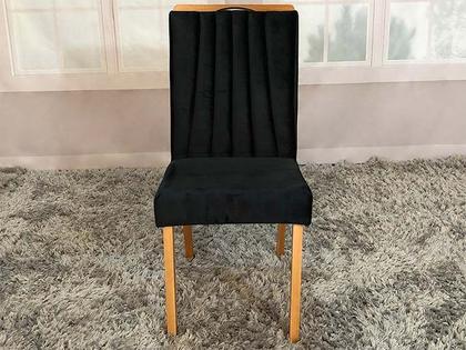 Imagem de Conjunto 2 Cadeiras de Jantar Preto 09 Paris