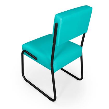 Imagem de Conjunto 2 Cadeiras Flórida Decorativa material sintético Sala de Jantar Escritório Cozinha