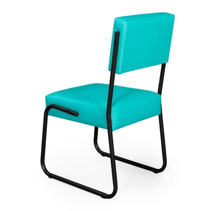 Imagem de Conjunto 2 Cadeiras Flórida Decorativa material sintético Sala de Jantar Escritório Cozinha