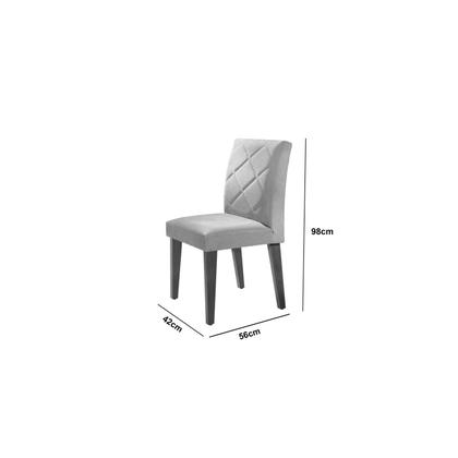 Conjunto 2 Cadeiras Madeira Moscou - OR Design Imagem de Conjunto 2 Cadeiras Madeira Moscou