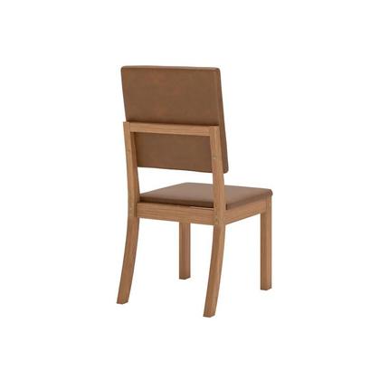 Imagem de Conjunto 2 Cadeiras Sala Jantar Milla Nature/Corano Caramelo