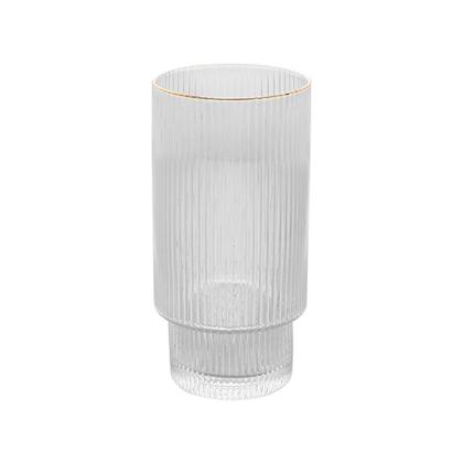 Imagem de Conjunto 2 Copos Altos de Cristal com Fio de Ouro 400 ml Lines Wolff