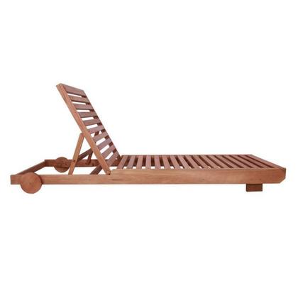 Imagem de Conjunto 2 Espreguiçadeiras Madeira Maciça Roma