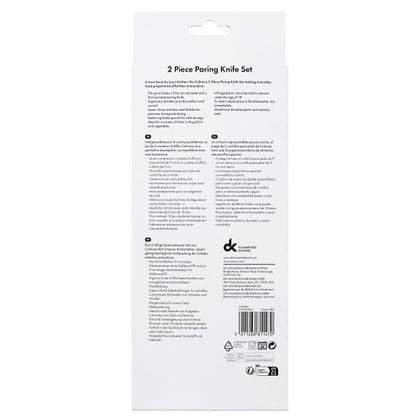 Imagem de Conjunto 2 Facas de Descascar em Aço Inox Culinare Cinza
