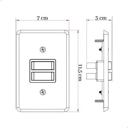 Imagem de Conjunto 2 Interruptores Paralelos 10A 250V 922 - SCHNEIDER