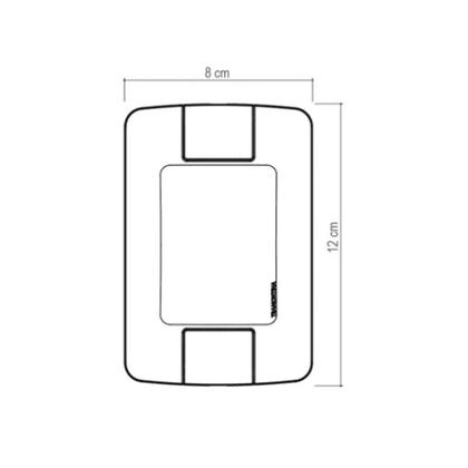 Imagem de Conjunto 2 Interruptores Paralelos Aria 4x2 Branco 6a 250v