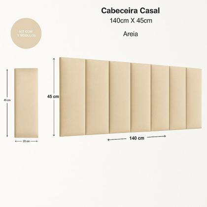 Imagem de Conjunto 2 Mesa de Cabeceira Criado Sleep Quarto Casal e Cabeceira 1,40 cm