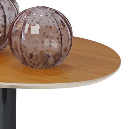 Imagem de Conjunto 2 Mesas Laterais Vitta Design Orgânico em MDF para Decoração LH Móveis