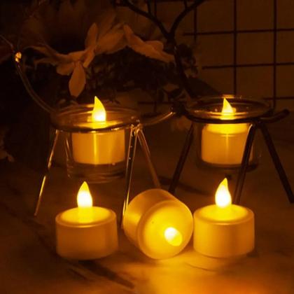 Imagem de Conjunto 2 Mini Vela Led Eletrônica Artificial Atmosfera Encantadora Vela Moderna