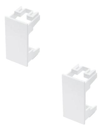 Imagem de Conjunto 2 Módulos Cegos Brancos - 2660 Fame Habitat