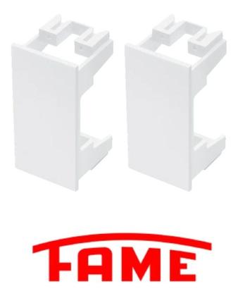 Imagem de Conjunto 2 Módulos Cegos Brancos - 2660 Fame Habitat