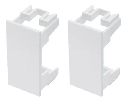 Imagem de Conjunto 2 Módulos Cegos Brancos - 2660 Fame Habitat