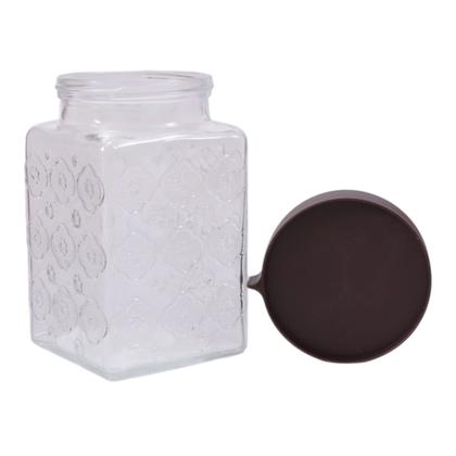 Imagem de Conjunto 2 PÇ Porta Condimentos com Tampa Vidro Sodo Cálcico