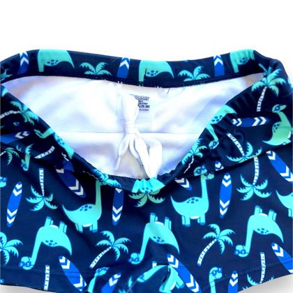 Imagem de Conjunto 2 Peça Menino Camiseta Proteção Uv 50+ E Sunga Box