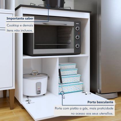 Imagem de Conjunto 2 Peças Paneleiro com Fruteira e Balcão 5 Bocas João Pessoa