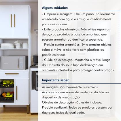 Imagem de Conjunto 2 Peças Paneleiro com Fruteira e Balcão 5 Bocas João Pessoa