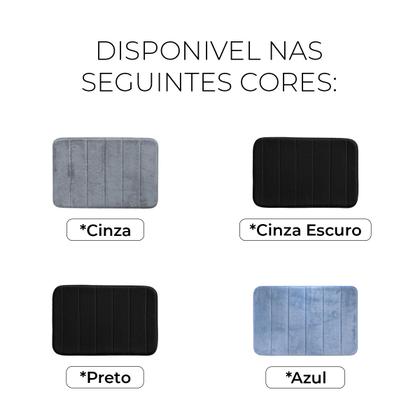 Imagem de Conjunto 2 Tapetes Microfibra Soft 40x60cm para Banheiro