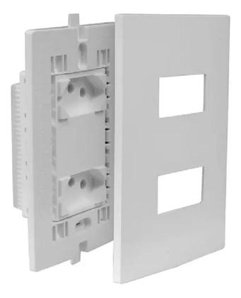 Imagem de Conjunto 2 tomadas 20a 250v - separadas monobloco - modelo i9