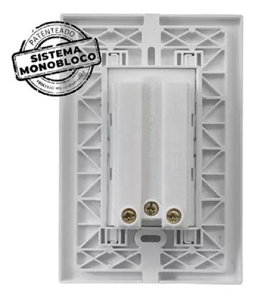 Imagem de Conjunto 2 tomadas 20a 250v - separadas monobloco - modelo i9