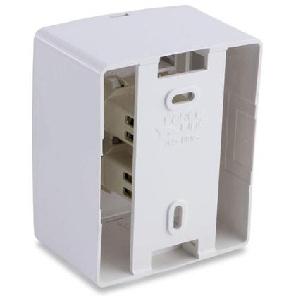 Imagem de Conjunto 2 tomadas simples 10a force line sobrepor