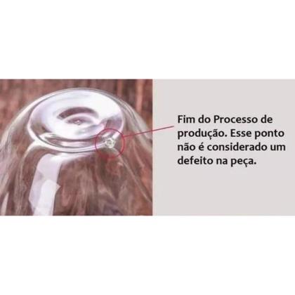 Imagem de Conjunto 2 Xicaras Canecas De Vidro Parede Dupla Istambul Café 200ml