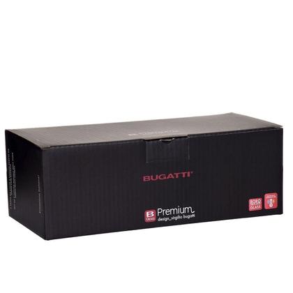 Imagem de Conjunto 2 Xícaras Chá Café Parede Dupla com Alça 200ml Vidro Borossilicato Quente Frio Térmico Resistente Jogo Italiano Bebida Cozinha Bugatti