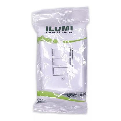 Imagem de Conjunto 3 Interruptores Paralelos 6a 4x2 Stylus - Ilumi