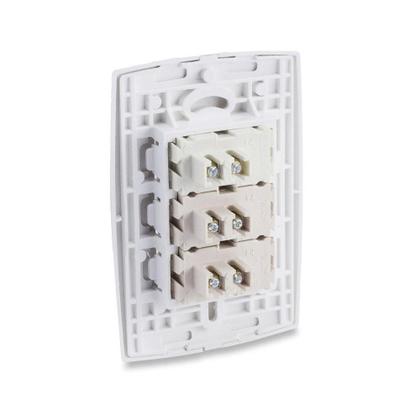 Imagem de Conjunto 3 Interruptores Simples Force Line