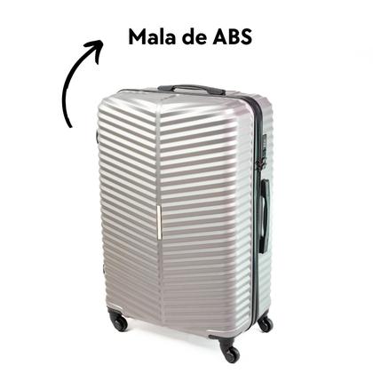 Imagem de Conjunto 3 Malas De Viagem Tamanho P M G Abs Cor Vermelho