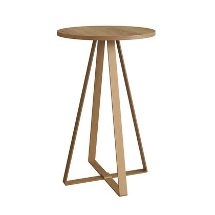 Imagem de Conjunto 3 Mesas Centro e Lateral Redonda Industrial