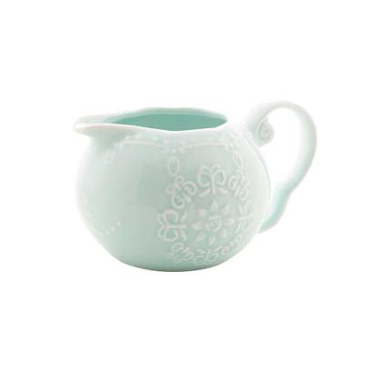 Imagem de Conjunto 3 Peças Porcelana p/ Chá Butterfly Azul Bon Gourmet