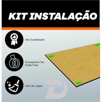Imagem de Conjunto 3 Peças Quadros Decorativos de Frases Para Casal Com Decoração Quarto Sala em PVC