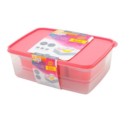 Conjunto 3 Pote Tupperware Hermético - Organização Perfeita - Dup Imagem de Conjunto 3 Pote Tupperware Hermético - Organização Perfeita
