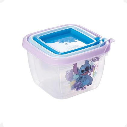 Imagem de Conjunto 3 Potes Organizadores Conect Stitch Disney Plasútil