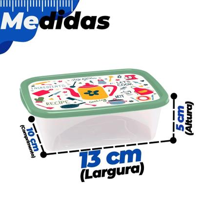 Imagem de Conjunto 3 Potes Plásticos Mantimento Freezer Jaguar PMG