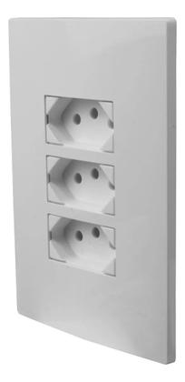 Imagem de Conjunto 3 tomadas 20a 250v - monobloco -modelo i9