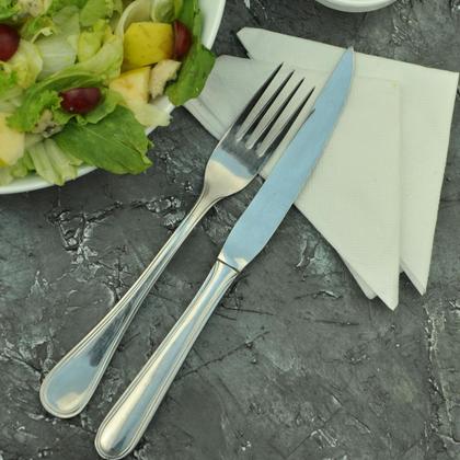 Imagem de Conjunto 36 Talheres Garfo Colher Faca Inox Luxo