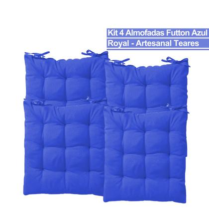 Imagem de Conjunto 4 Almofadas Design Decorativo Sofá Futton Lisa