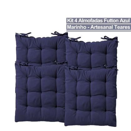 Imagem de Conjunto 4 Almofadas Design Decorativo Sofá Futton Lisa