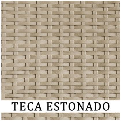 Imagem de Conjunto 4 Banquetas com Assento Estofado Charme em Ferro