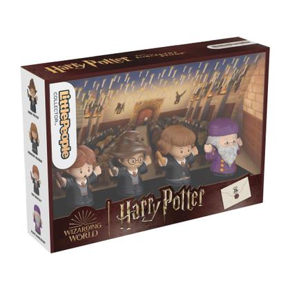 Imagem de Conjunto 4 Bonecos Harry Potter e a Pedra Filosofal - Little People Collector - Fisher Price - Mattel