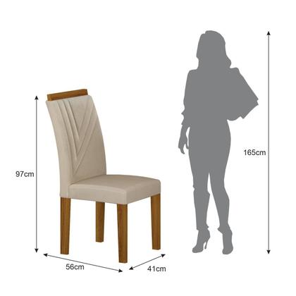 Imagem de Conjunto 4 Cadeiras 97cm Miami Yescasa