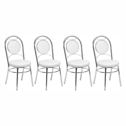 Imagem de Conjunto 4 Cadeiras para Cozinha Debrum