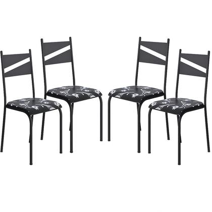 Imagem de Conjunto 4 Cadeiras para Cozinha e Sala de Jantar