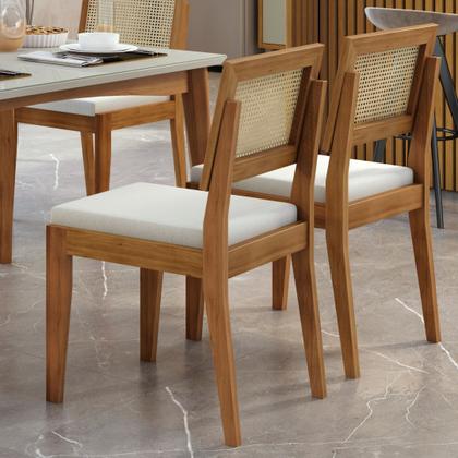 Imagem de Conjunto 4 Cadeiras Rainha em Madeira Maciça