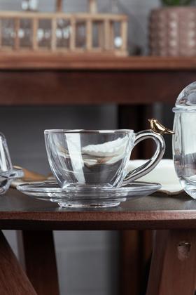 Imagem de Conjunto 4 Xícaras De Café Com Pires Golden Bird - Wolff