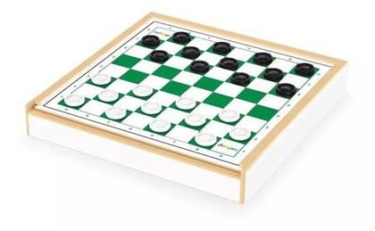 Imagem de Conjunto 4x1 Jogos Tabuleiro Xadrez Damas Trilha Ludo 718