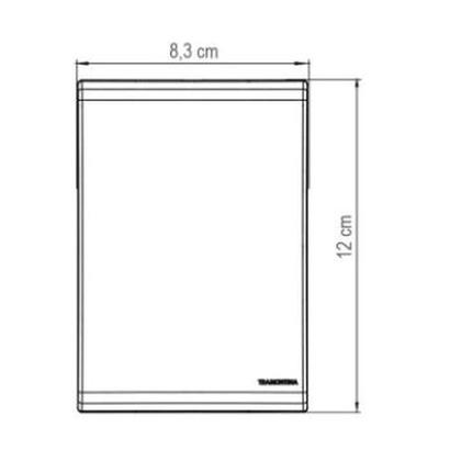 Imagem de Conjunto 4x2 1 Interruptor Paralelo 10A Branco LIZ TRAMONTINA